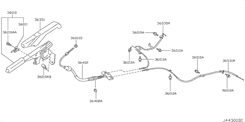 Parking brake control
