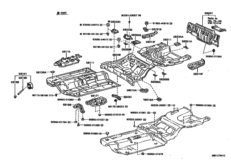 Floor Pan & Lower Back Panel