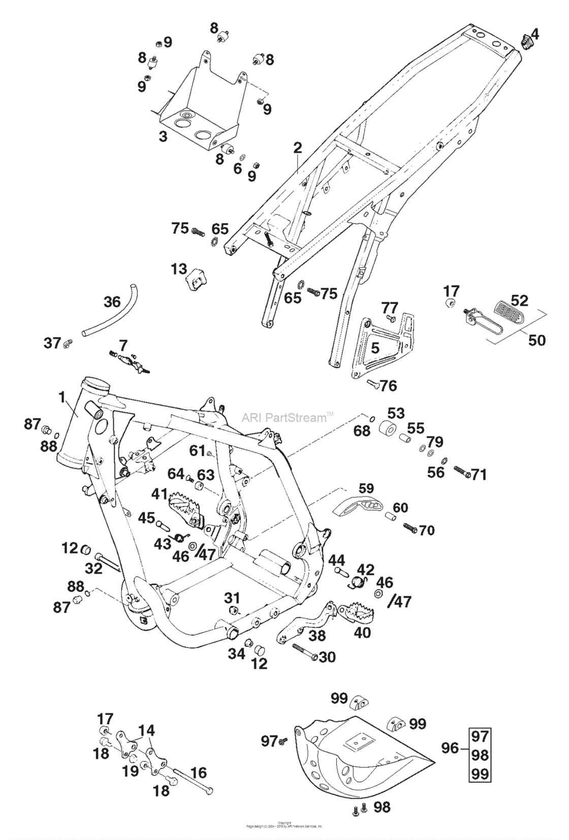 Frame, Sub Frame