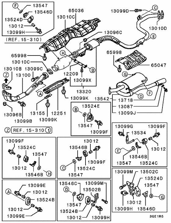 Exhaust pipe & muffler