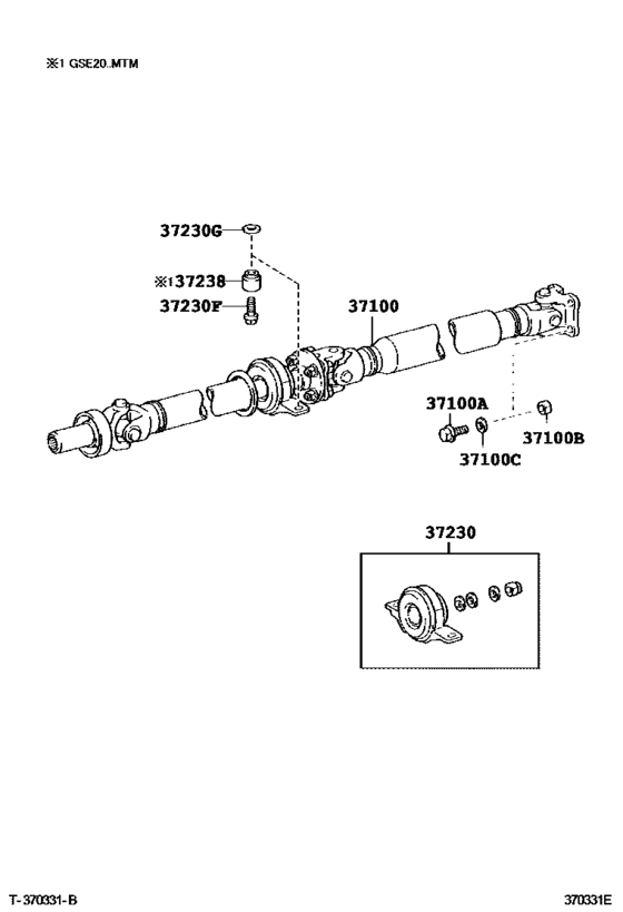 Propeller Shaft & Universal Joint
