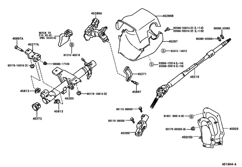 Steering Column & Shaft