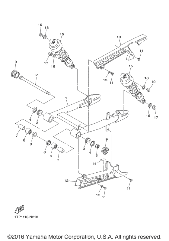 Rear arm & suspension