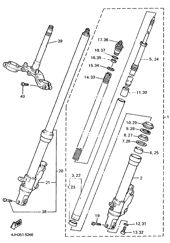 Front fork