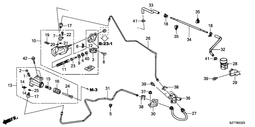 Clutch master cylinder