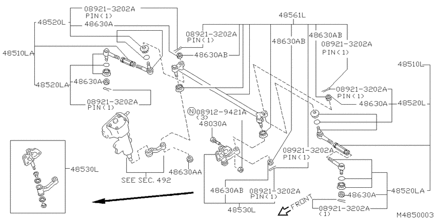 Steering linkage