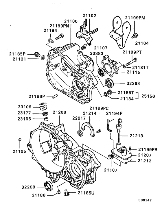 M/t case