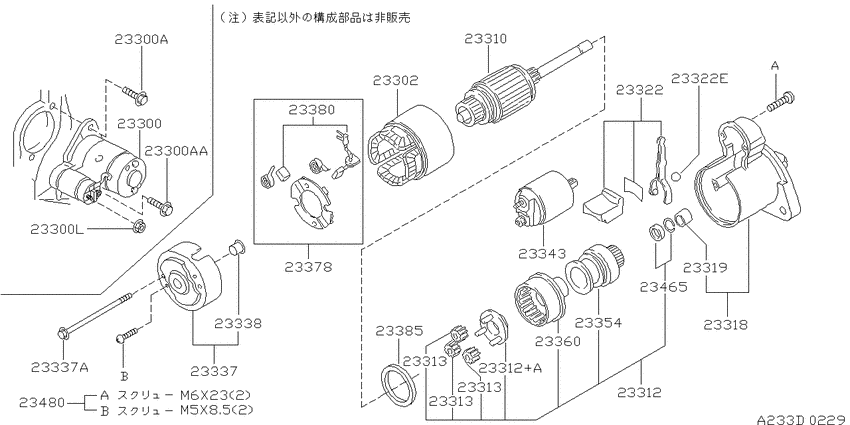 Starter motor