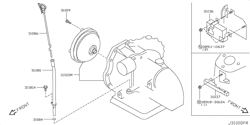 Auto transmission,transaxle & fitting