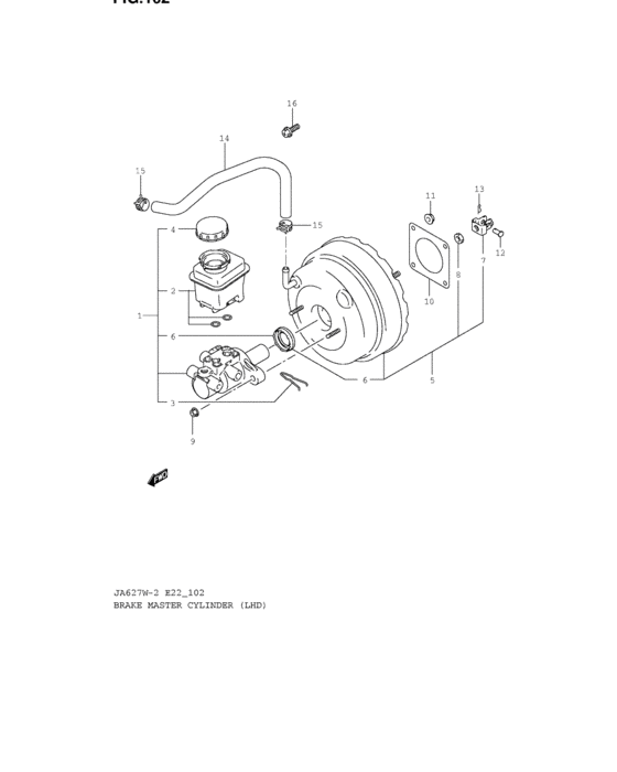 Brake master cylinder