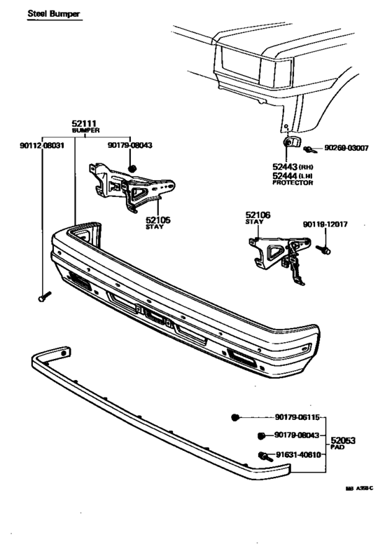 Front Bumper & Bumper Stay