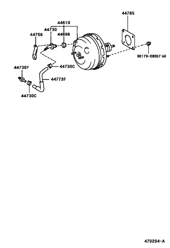 Brake Booster & Vacuum Tube