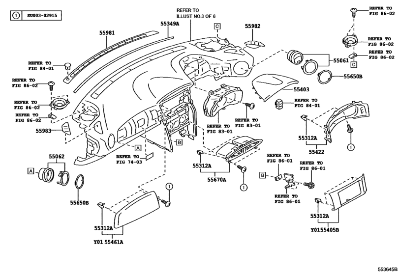 Instrument Panel & Glove Compartment