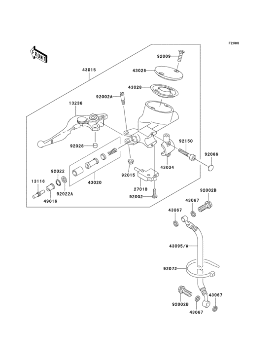 Clutch master cylinder
