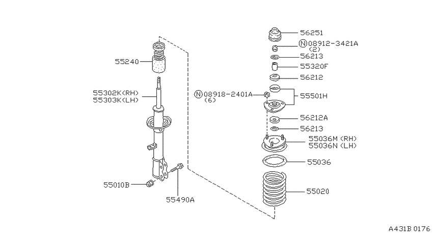Rear suspension