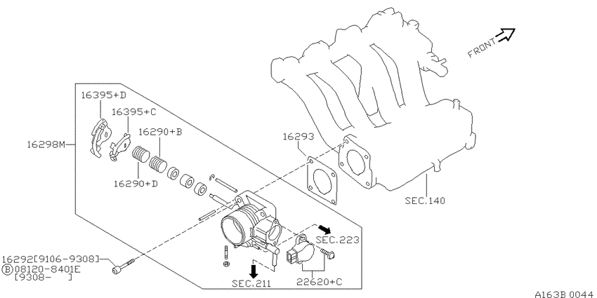 Throttle chamber