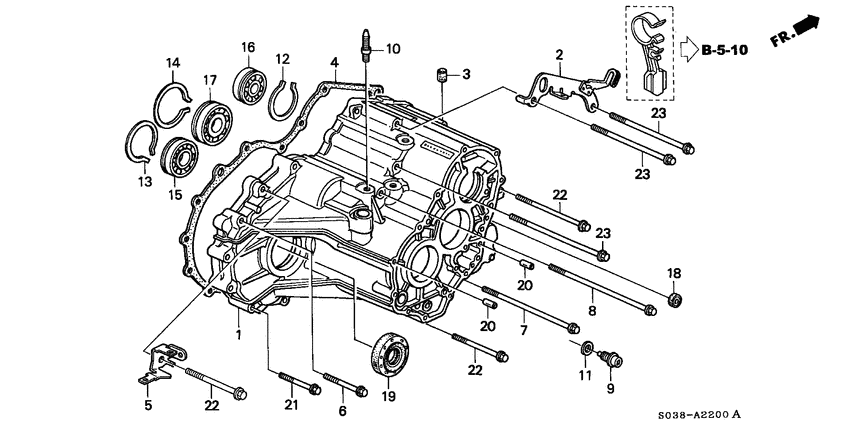 Transmission housing
