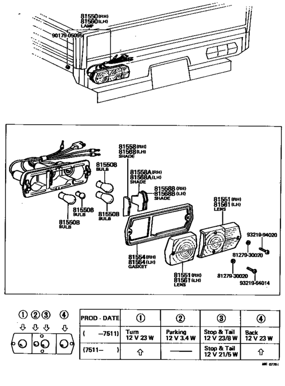 Rear Combination Lamp