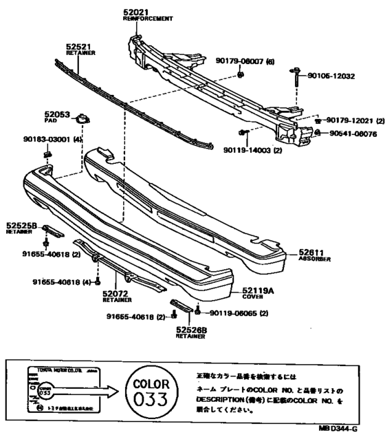 Front Bumper & Bumper Stay