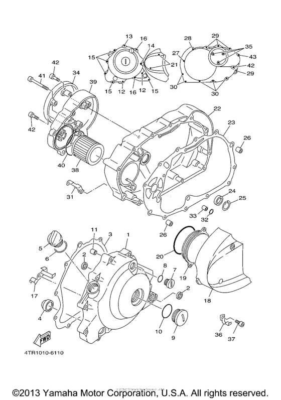 Crankcase cover