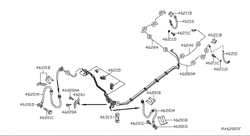 Brake piping & control