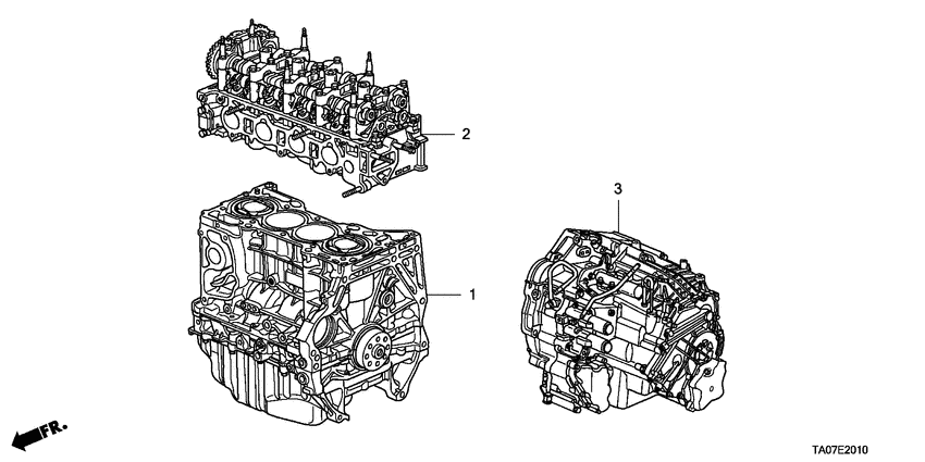 Engine assy./ transmission assy.