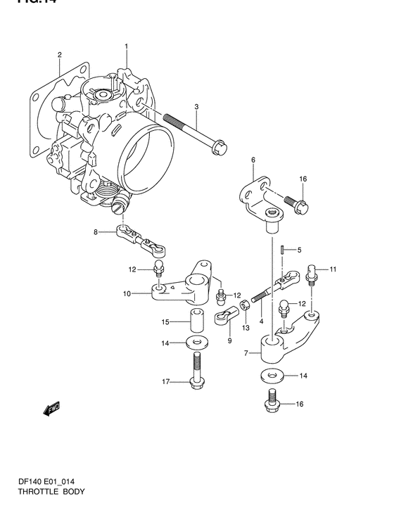 Throttle body