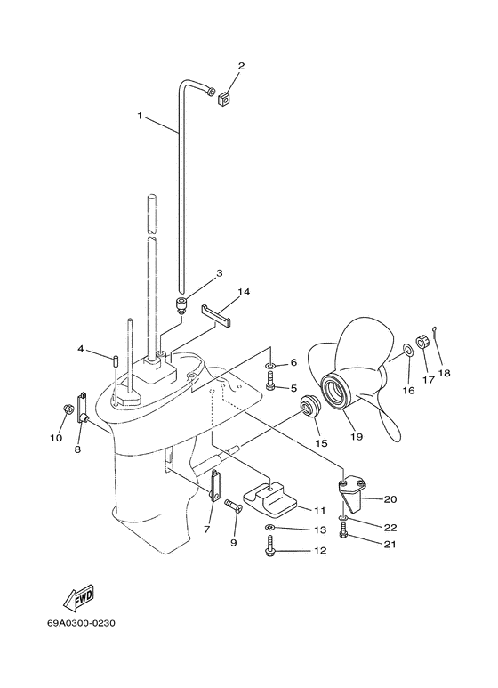 Lower casing. drive 2