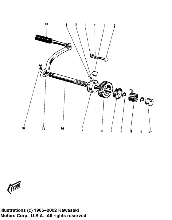 Kickstarter mechanism