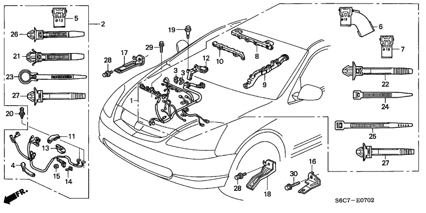 Engine wire harness