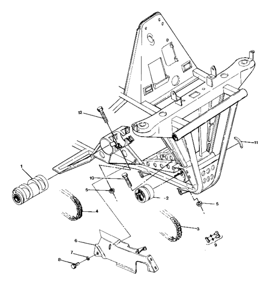 Front drive assembly
