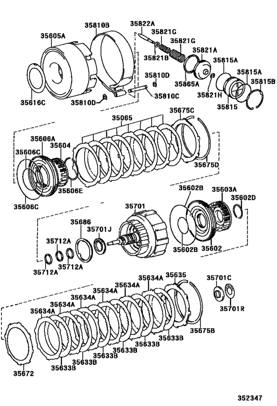 Brake Band & Multiple Disc Clutch (Atm)