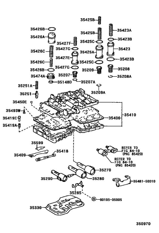 Valve Body & Oil Strainer (Atm)