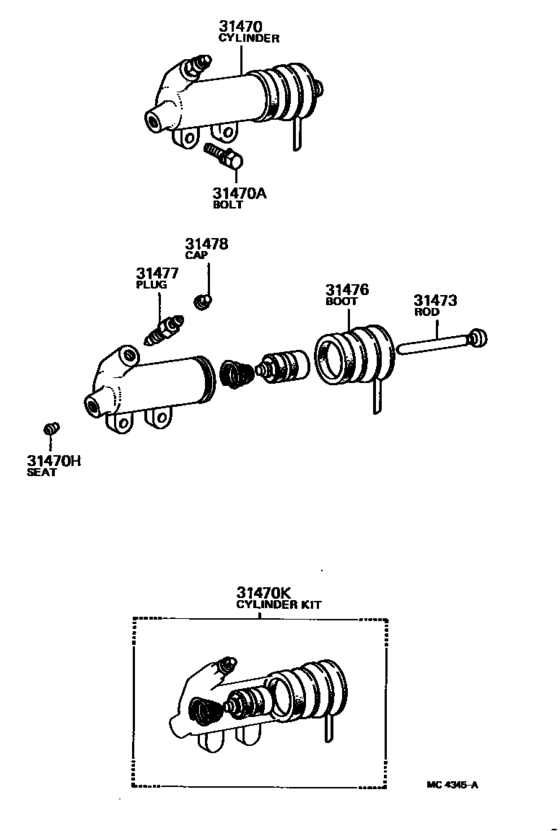 Clutch Release Cylinder