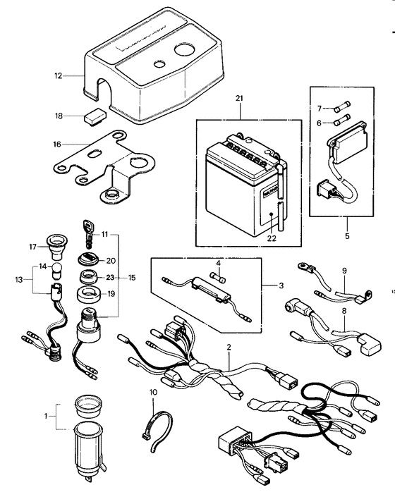 Chassis electrical equipment