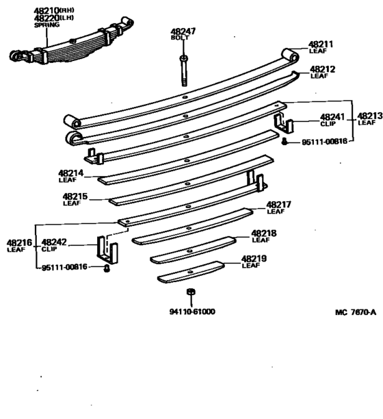 Rear Spring & Shock Absorber
