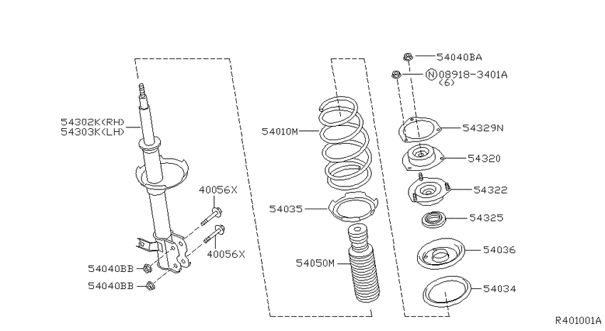 Front suspension