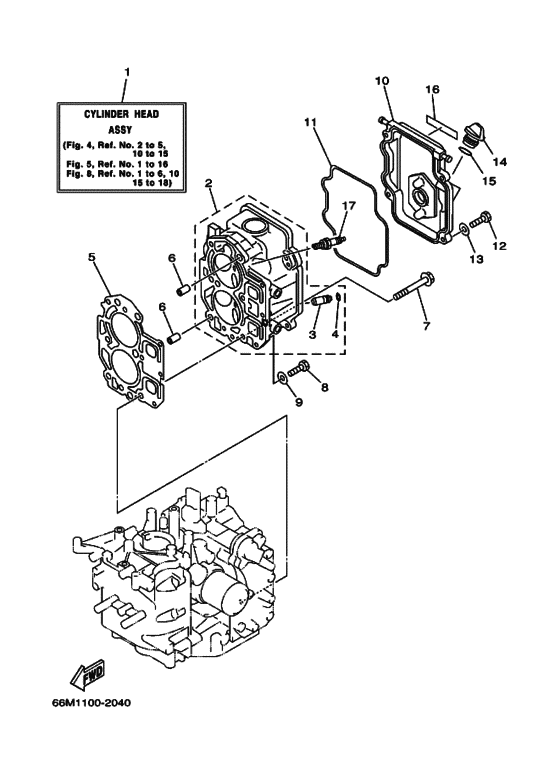 Cylinder & crankcase 2