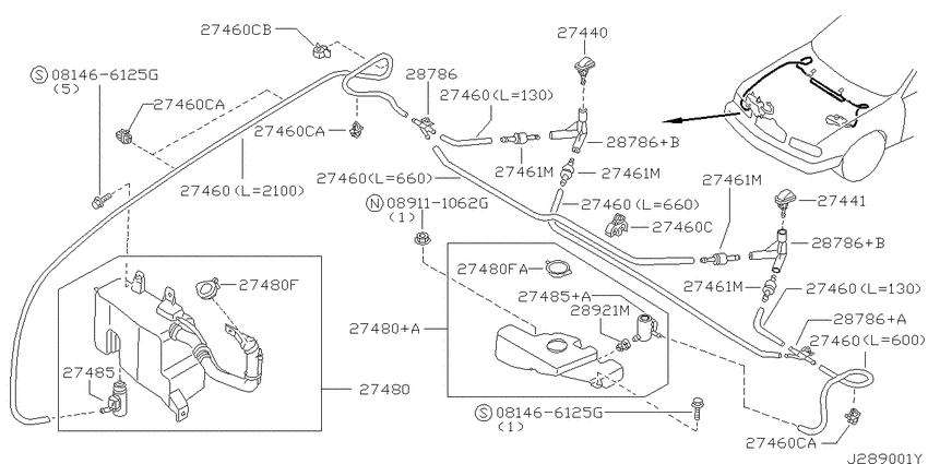 Windshield washer