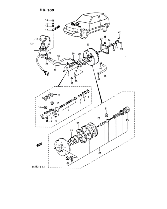 Brake master cylinder