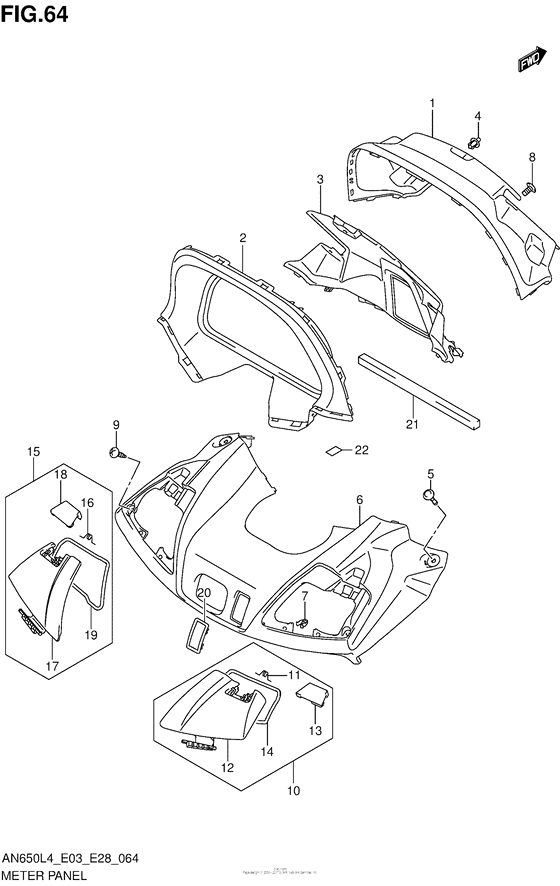 Meter Panel (An650L4 E33)