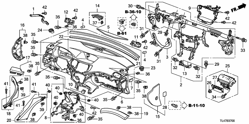 Instrument panel