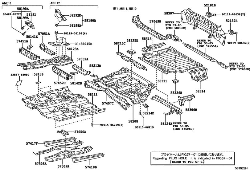 Floor Pan & Lower Back Panel