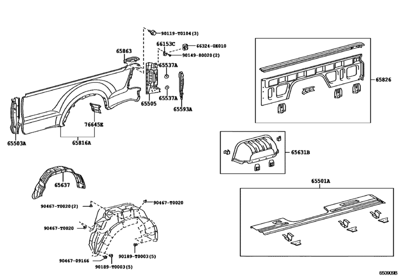 Rear Body Side Panel