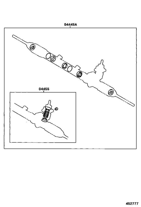 Front Steering Gear & Link
