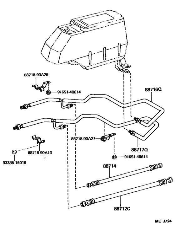 Heating & Air Conditioning - Cooler Piping