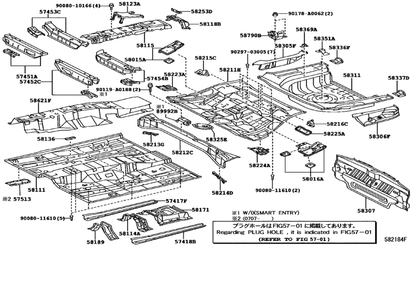 Floor Pan & Lower Back Panel