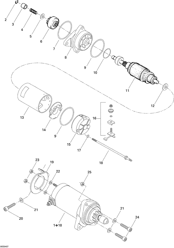 04- electric starter