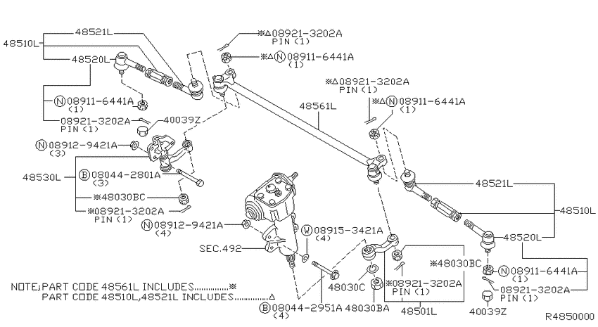 Steering linkage