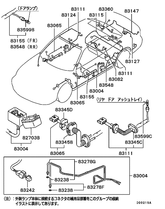 Wiring & attaching parts